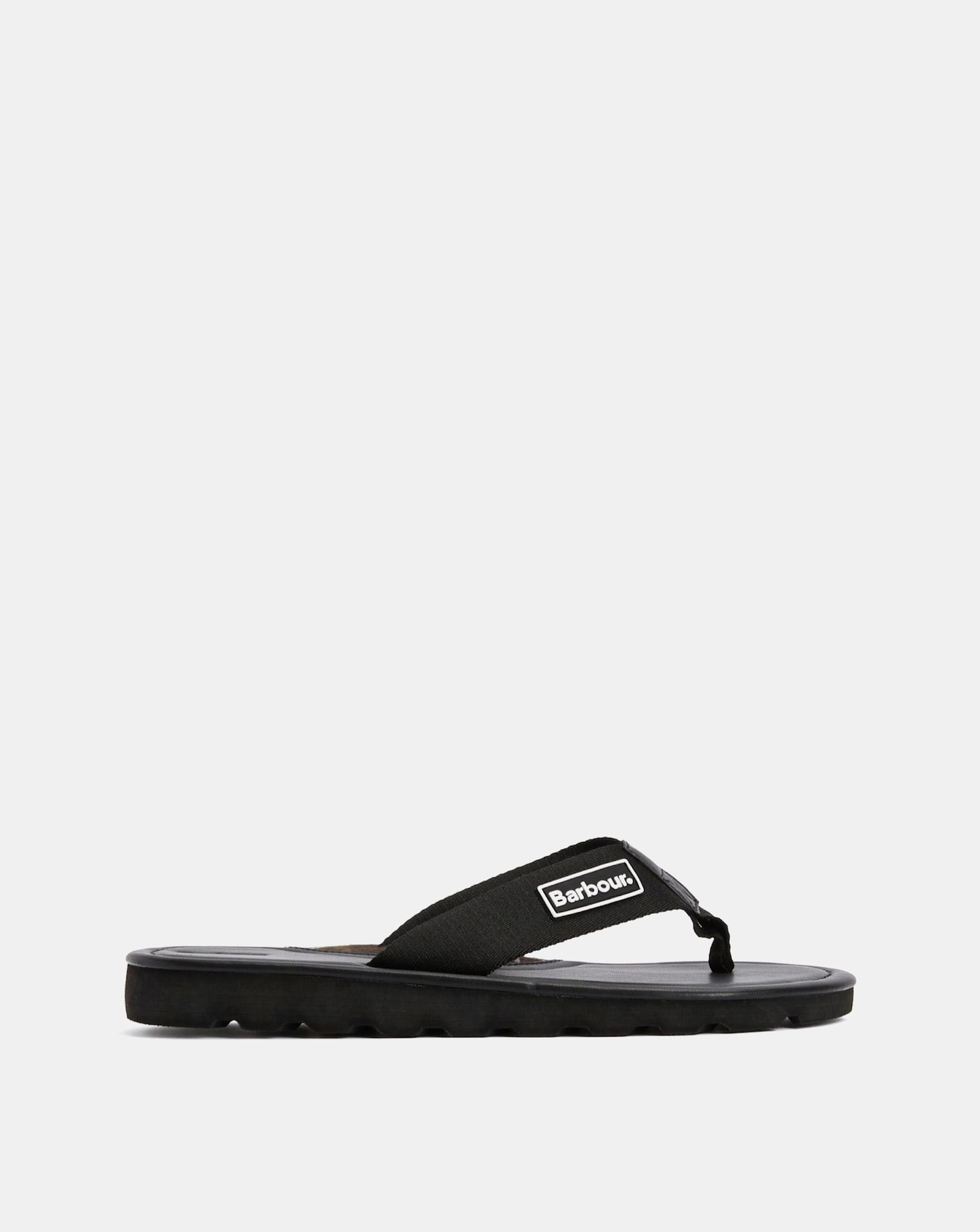 New In - Barbour Harker Sandal - Black