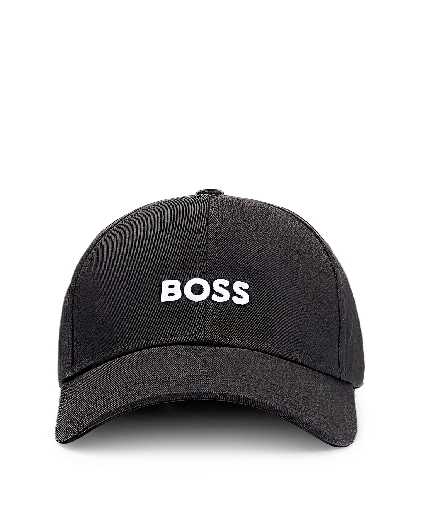 Boss Cotton Twill Logo Cap in Black