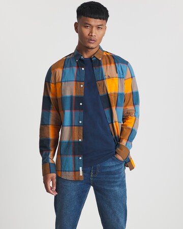 Original Penguin Long Sleeve Window Pane Check Shirt | Jacamo
