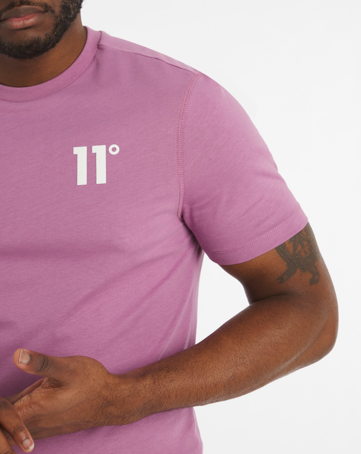 Pink 11 degrees deals t shirt