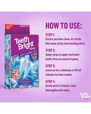7th Heaven Teeth Whitening Trio Worth 29GBP