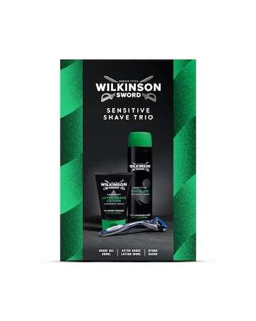 Wilkinson Sword Mens Sensitive Shave Trio Set