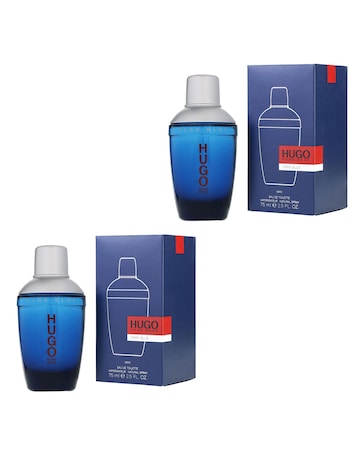 Hugo Boss Dark Blue 75ml EDT BOGOF
