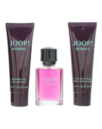 Joop! Homme 3 Piece Gift Set: EdT 30ml - Aftershave Balm 50ml - Shower Gel 50ml