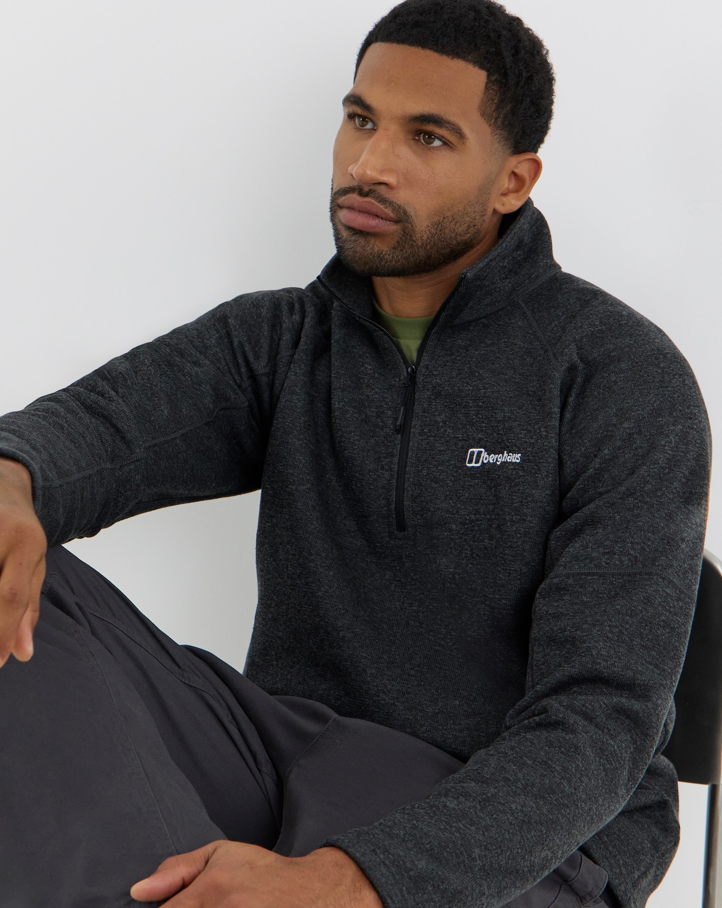 New In - Berghaus Dunsby Half Zip Midlayer