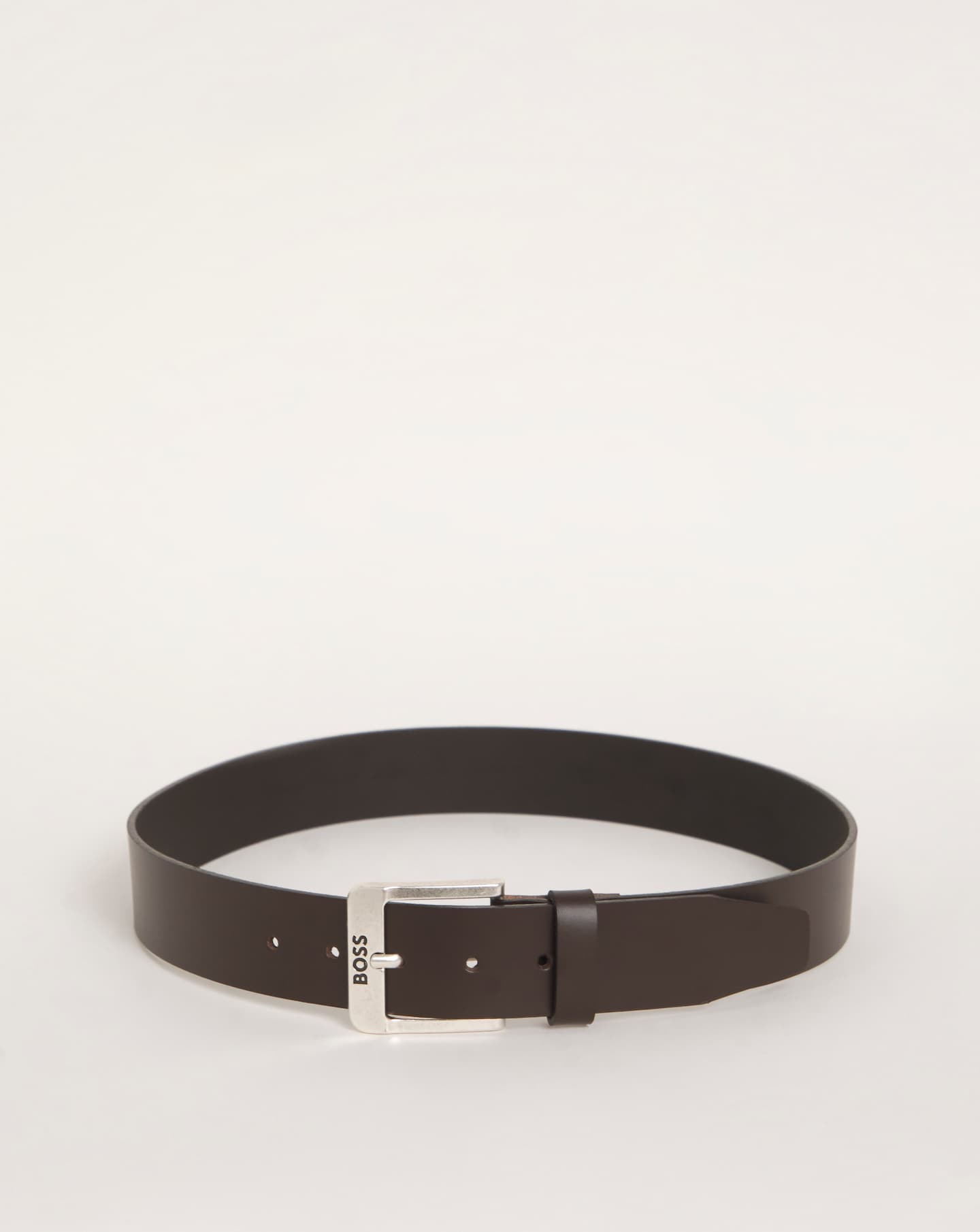 BOSS Casual Brown Leather Belt