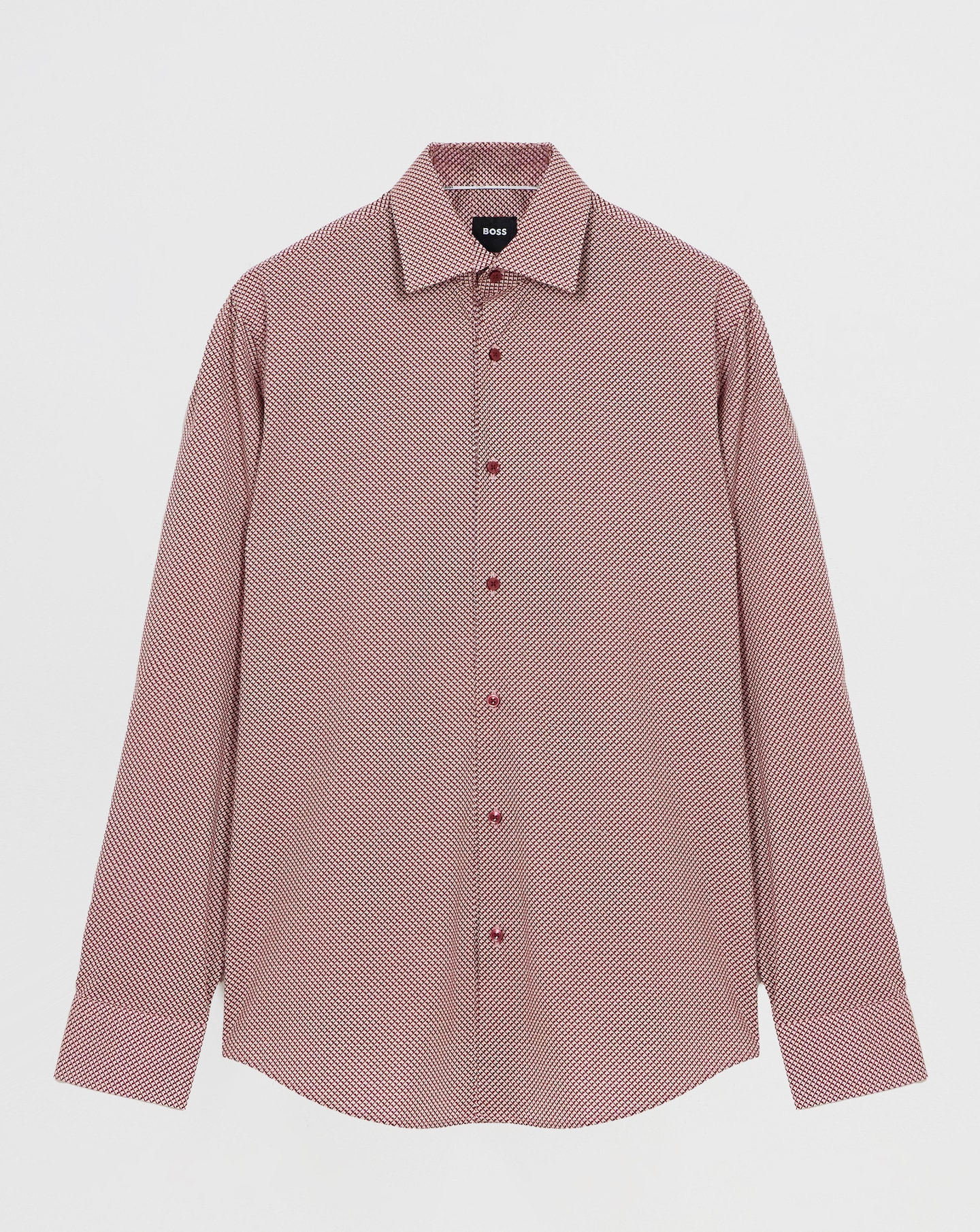 BOSS Geo Printed Long Sleeve Shirt