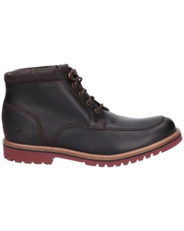 rockport men's marshall rugged moc toe ankle boot