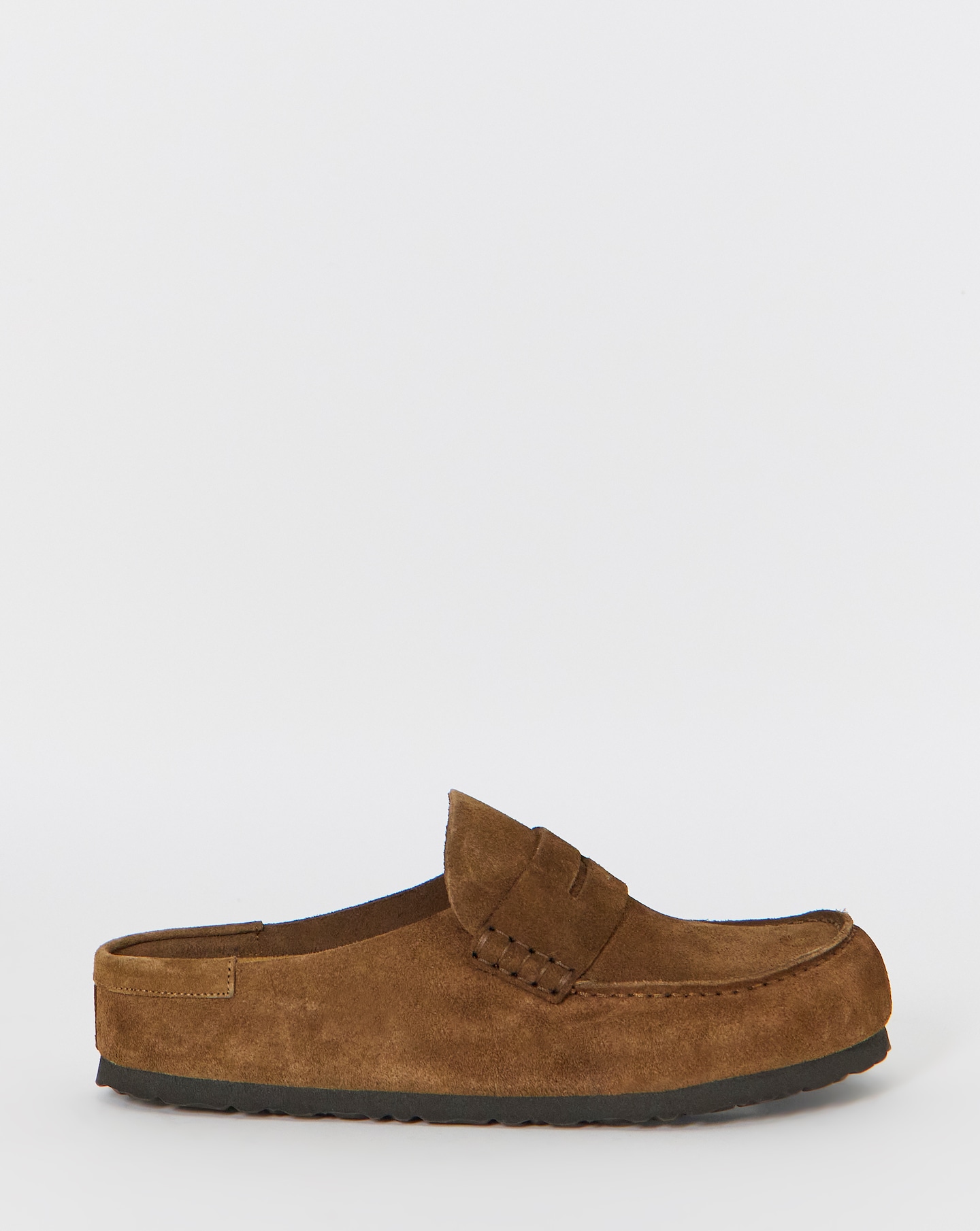 New In - Birkenstock Suede Naples Loafer - Carafe