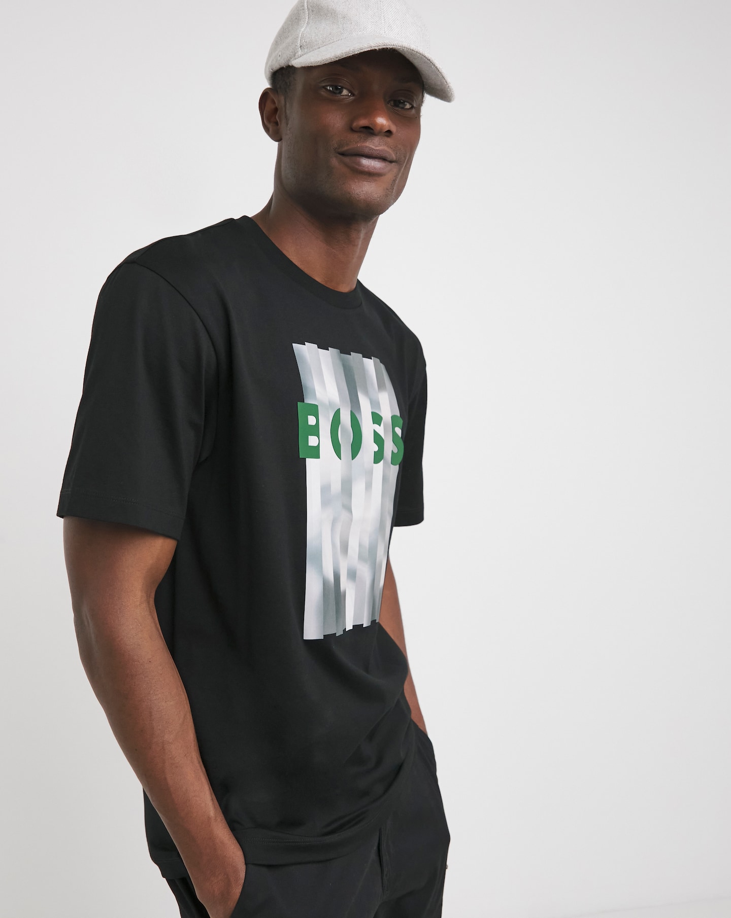 BOSS Black Graphic Logo T-Shirt
