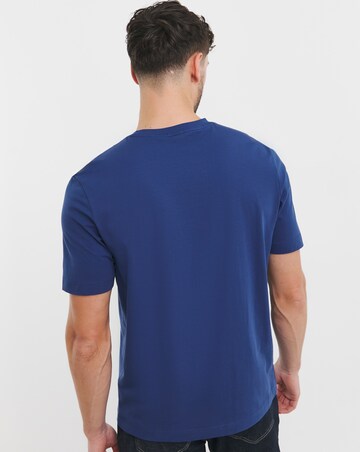 BOSS Classic Short Sleeve Centre Logo T-Shirt - Blue