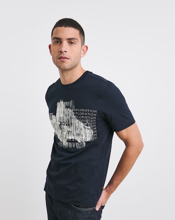 BOSS Short Sleeve Graphic Print T-Shirt