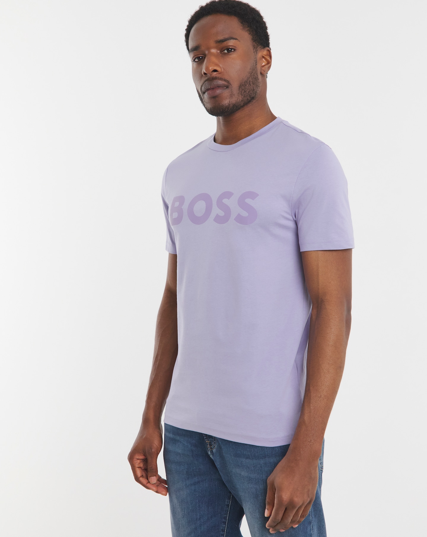 BOSS Short Sleeve Large Logo T-Shirt
