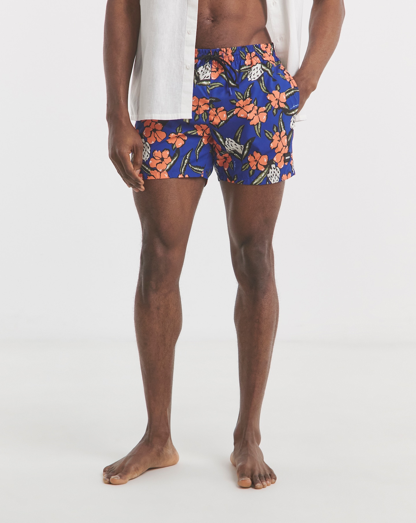 BOSS Piranha Printed Swim Short
