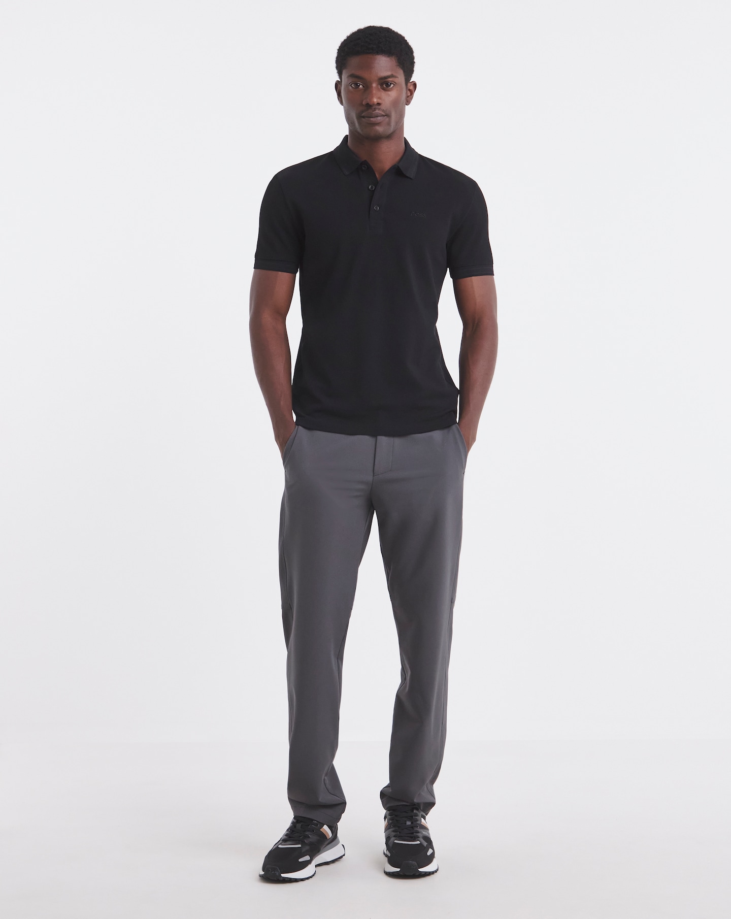BOSS Paddy Polo - Black