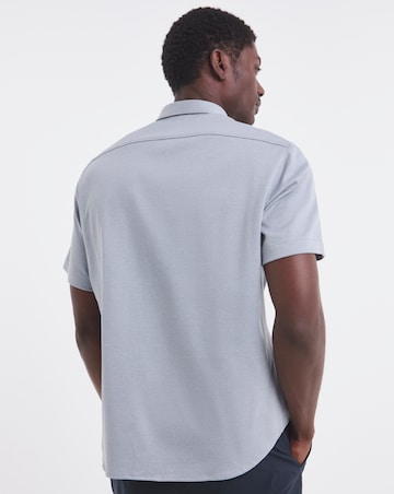 BOSS Classic Short Sleeve Motion Shirt - Light Grey
