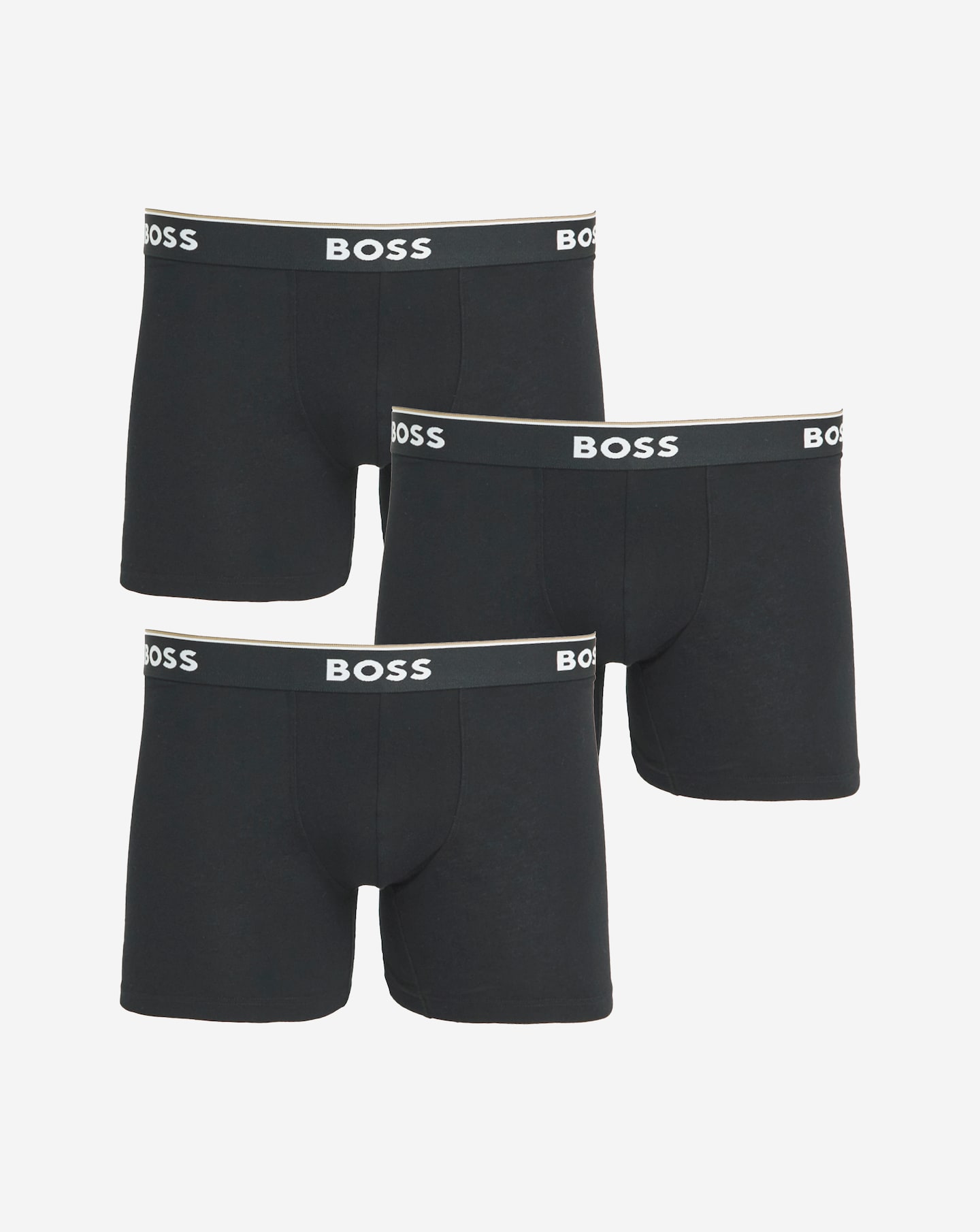 BOSS 3 Pack Brief - Black