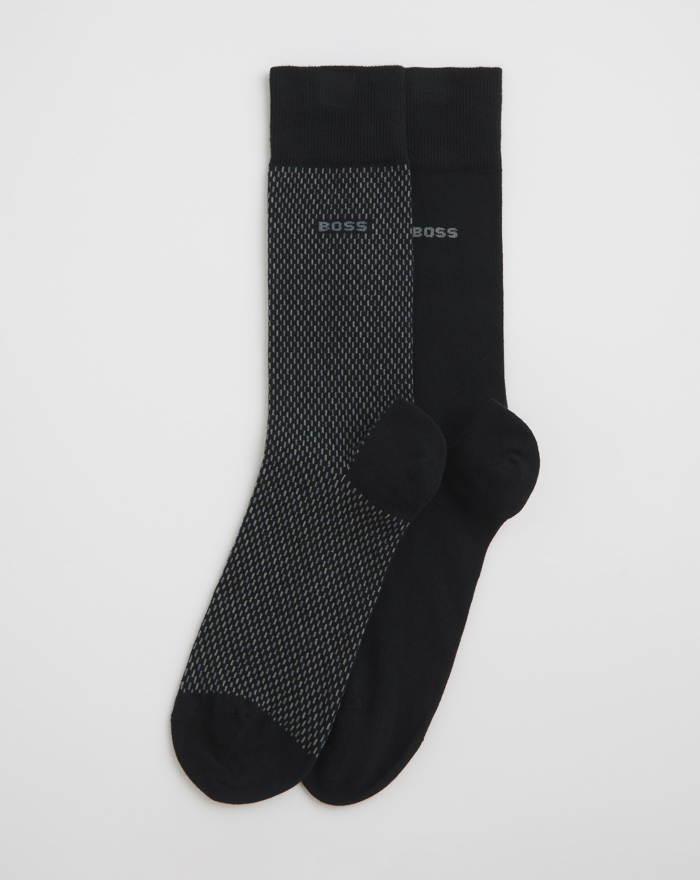 BOSS 2 Pack Sock - Black