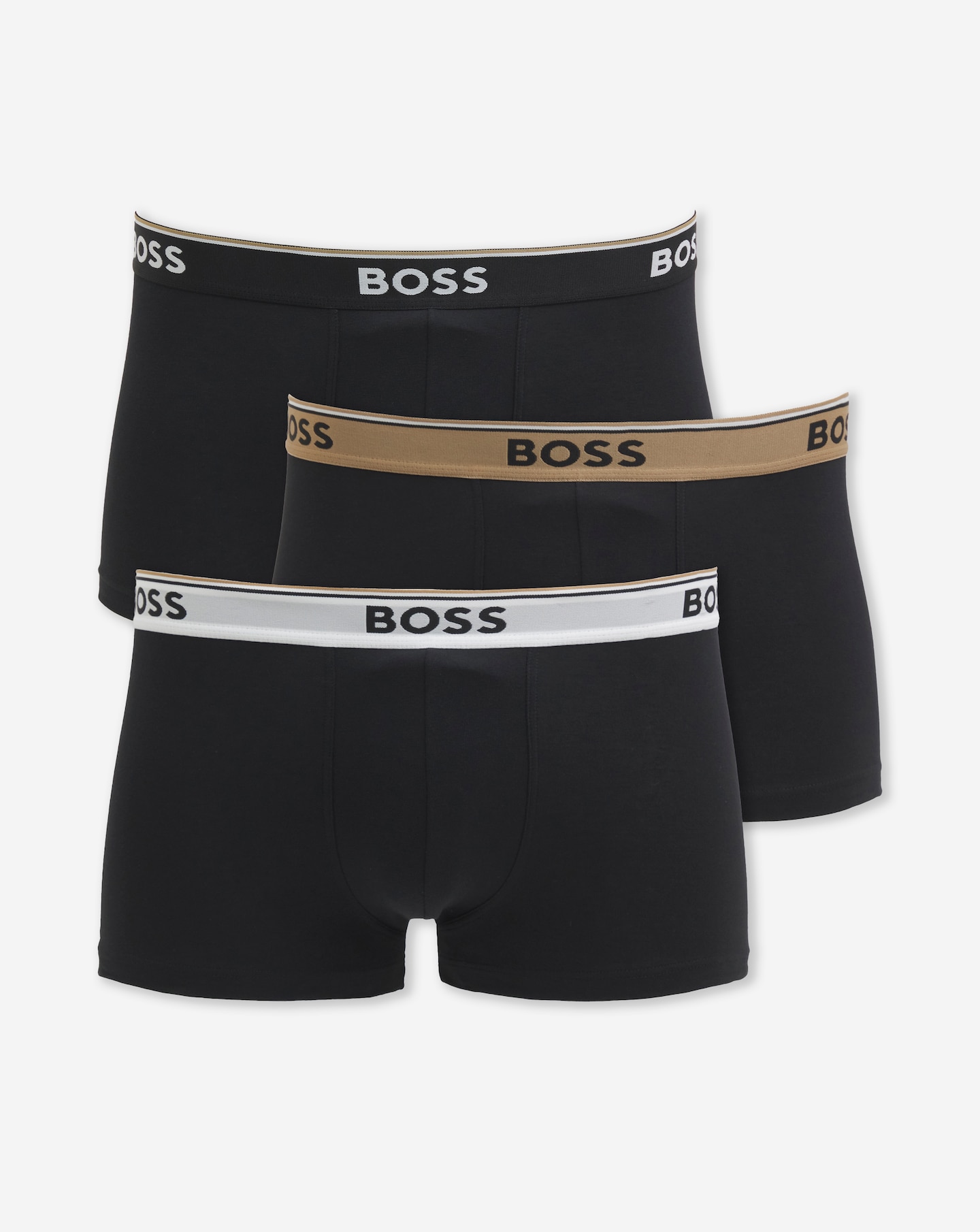 BOSS 3 Pack Power Trunk - Black