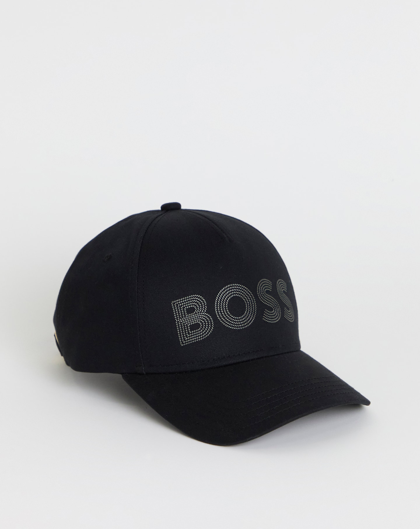 New In - BOSS Logo Cap - Black