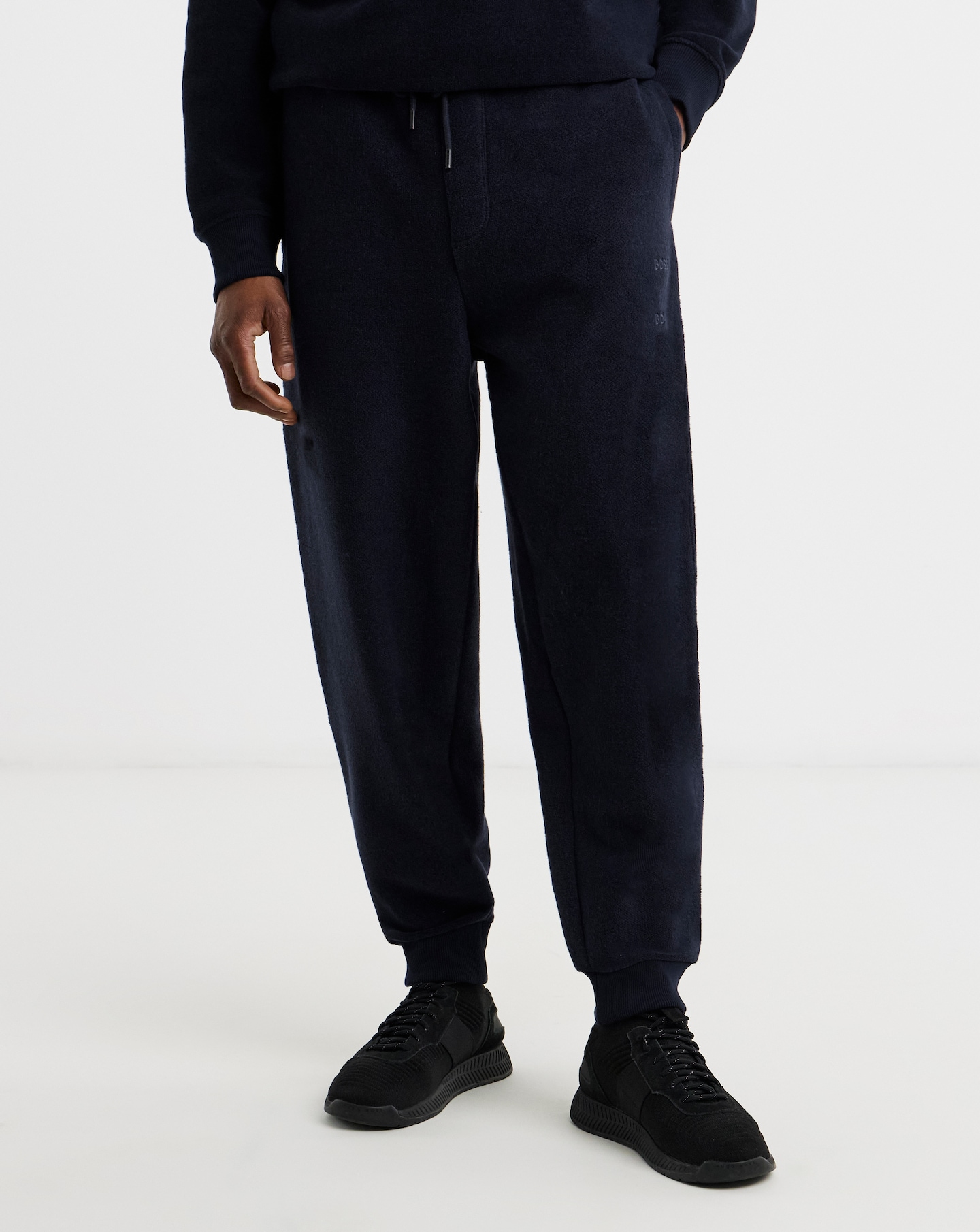 BOSS Fleece Jogger - Navy