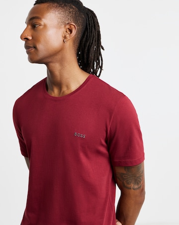 BOSS Mix & Match Short Sleeve Lounge T-Shirt - Red