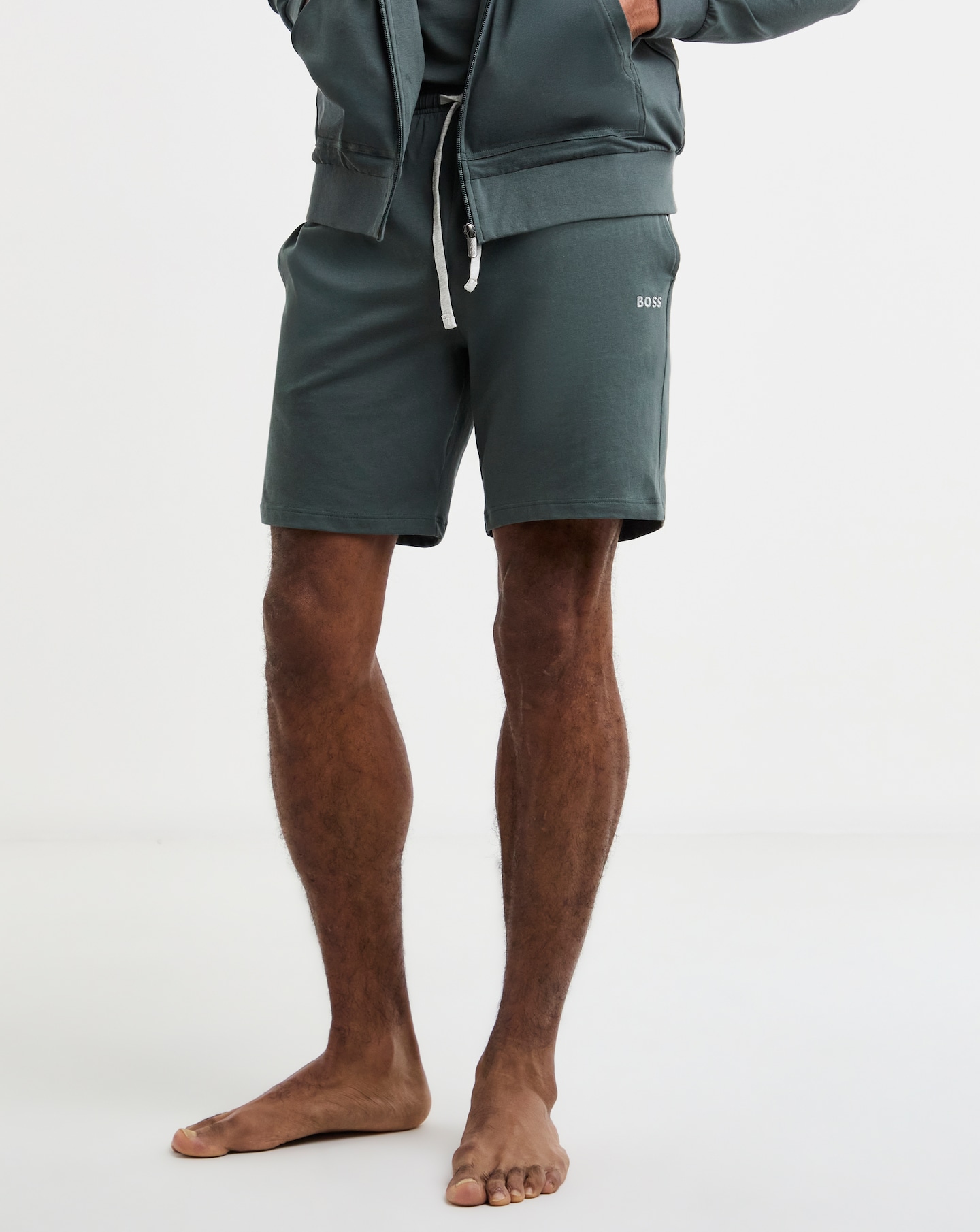 New In - BOSS Lounge Short - Green