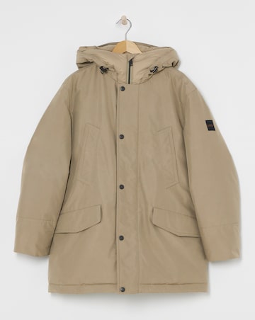 BOSS Padded Parka - Beige
