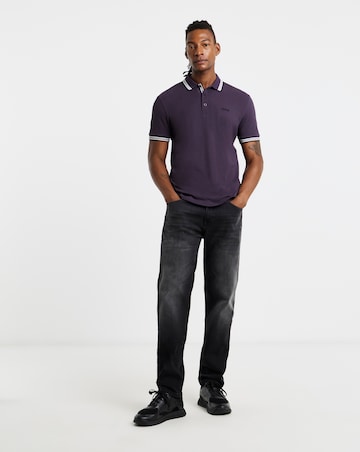 BOSS Short Sleeve Paddy Polo - Purple