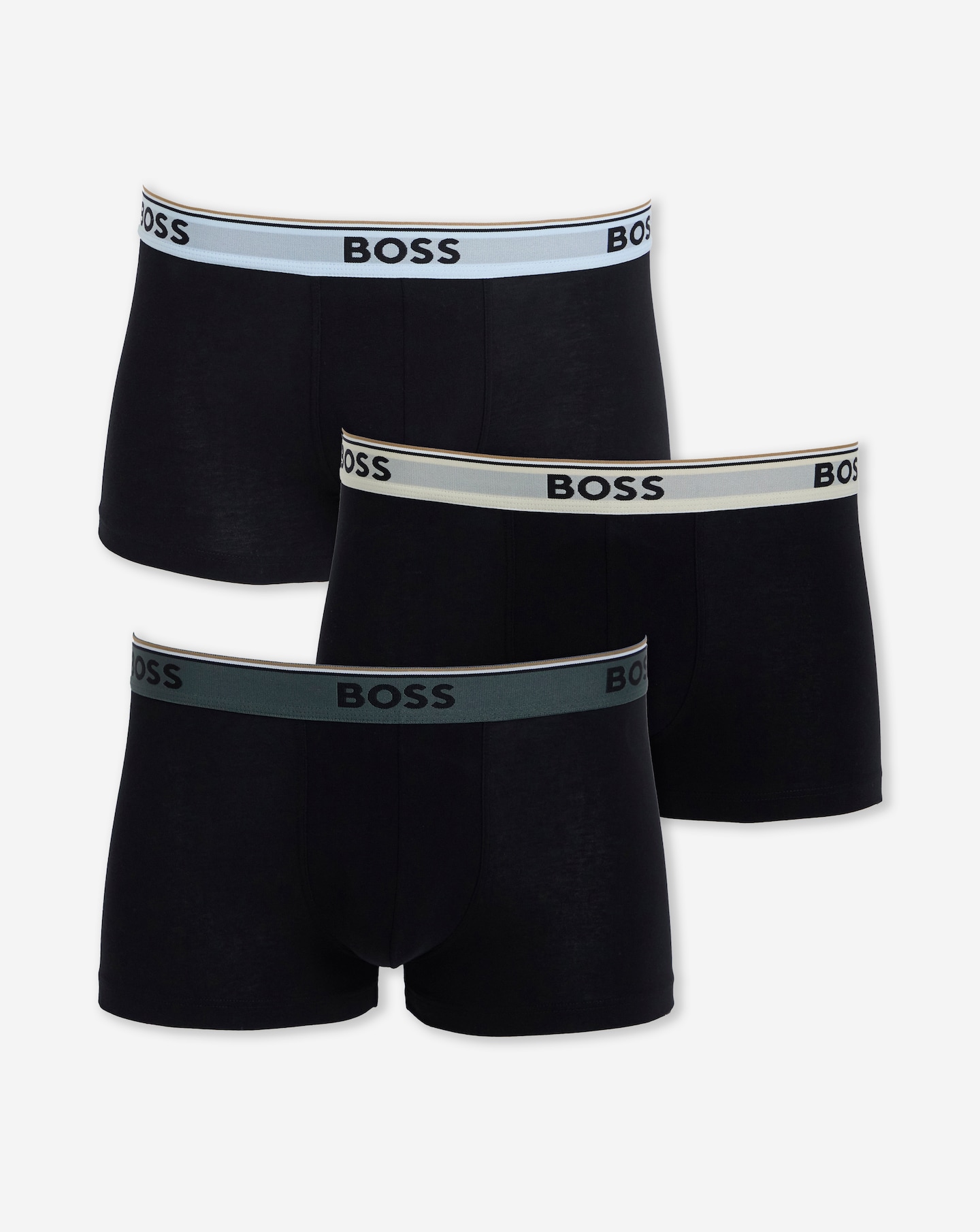 BOSS 3 Pack Power Trunk - Black