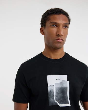 BOSS Short Sleeve Graphic T-Shirt - Black