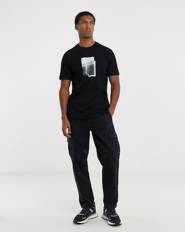 BOSS Short Sleeve Graphic T-Shirt - Black