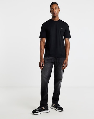 BOSS Short Sleeve BB Metal Coin T-Shirt - Black
