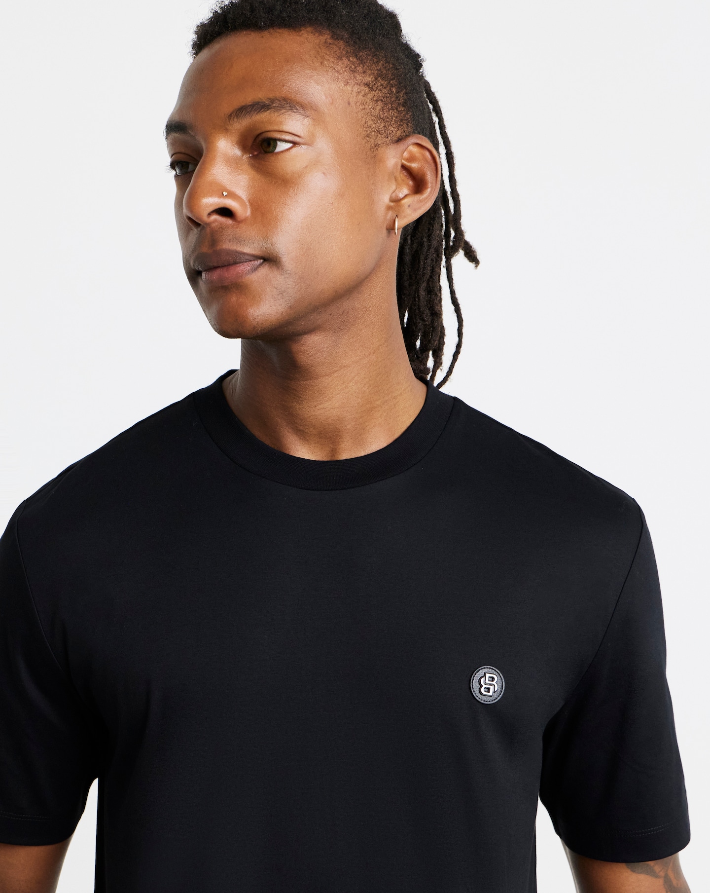 BOSS BB Metal Coin T-Shirt - Black