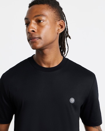 BOSS Short Sleeve BB Metal Coin T-Shirt - Black