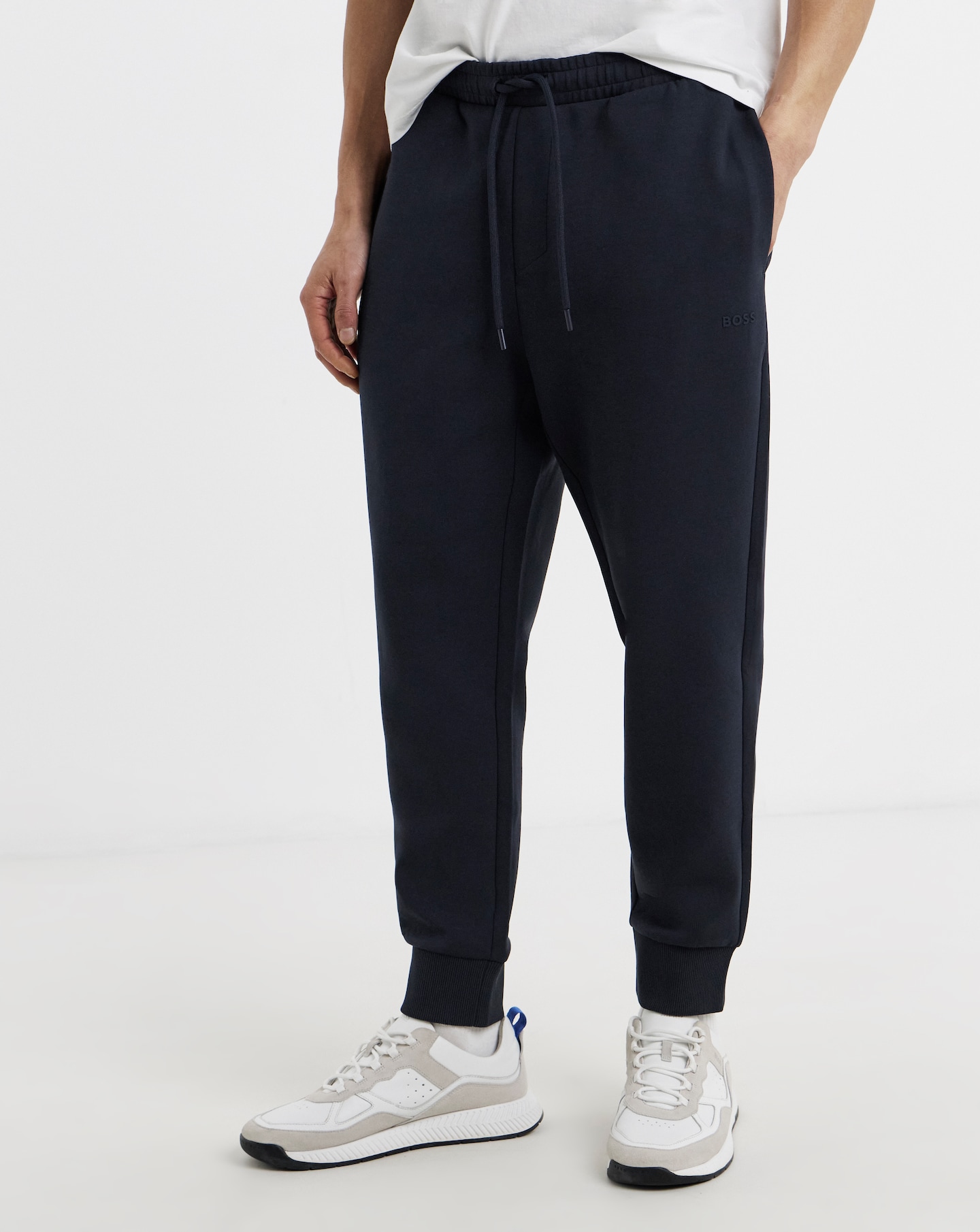 New In - BOSS Logo Jogger - Navy