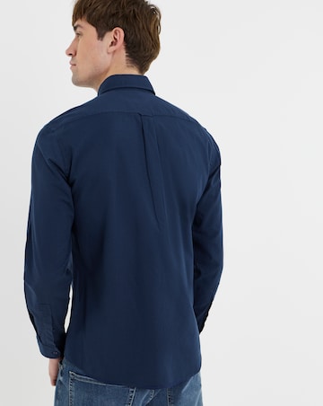 BOSS Long Sleeve Classic Oxford - Navy
