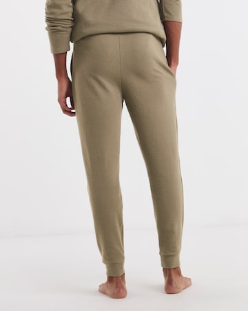 BOSS Waffle Lounge Cuffed Jogger - Brown