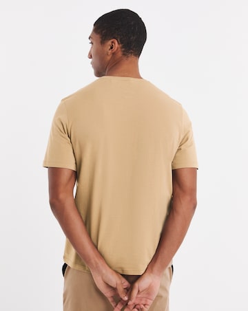 BOSS Mix & Match Short Sleeve Lounge T-Shirt - Beige