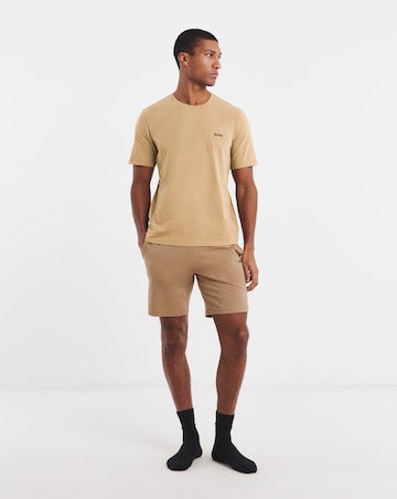 BOSS Mix & Match Short Sleeve Lounge T-Shirt - Beige