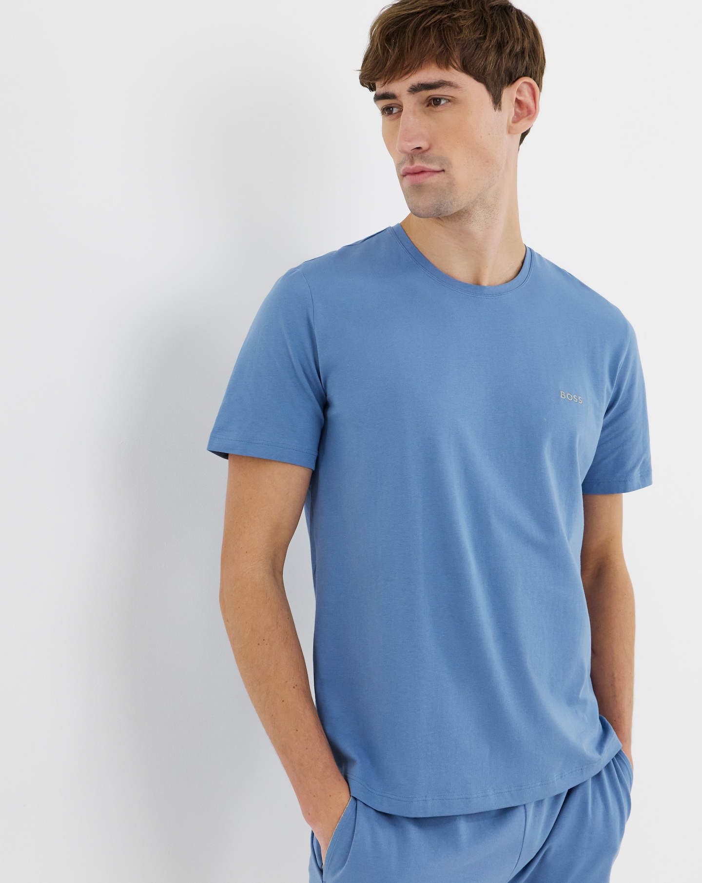 New In - BOSS Mix & Match T-Shirt - Light Blue