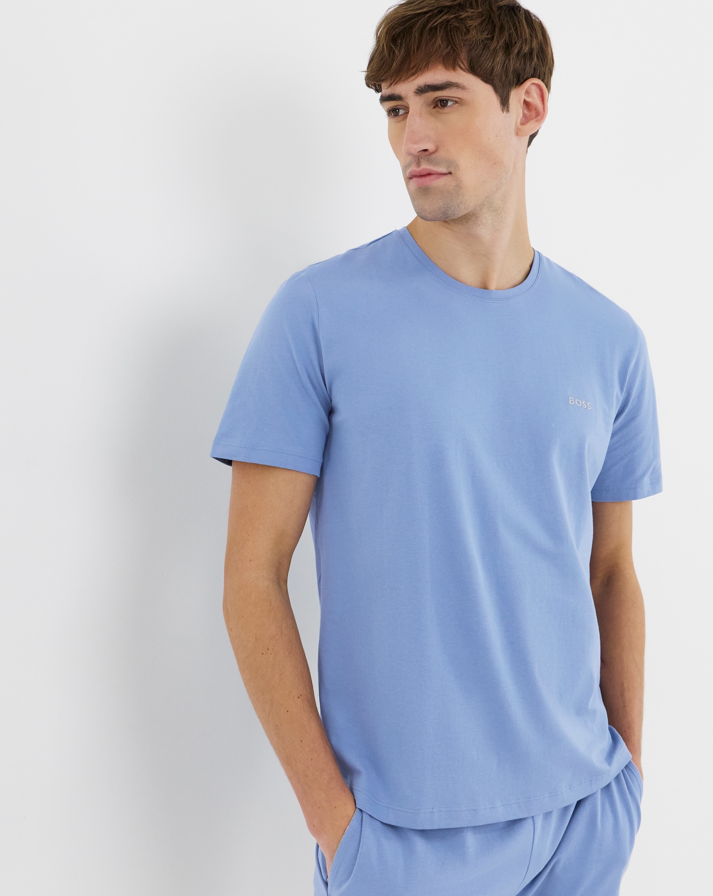 BOSS Mix & Match T-Shirt - Light Blue
