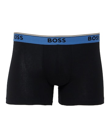 BOSS 3 Pack Power Boxer Brief - Black