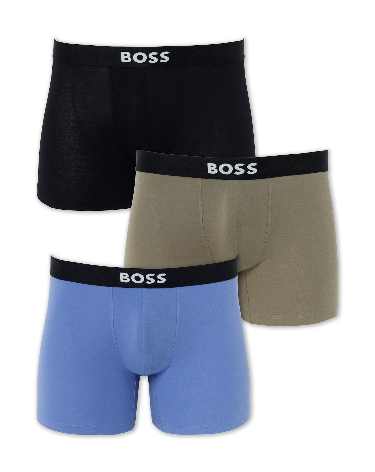 New In - BOSS 3 Pack Trunk - Black/Beige/Blue