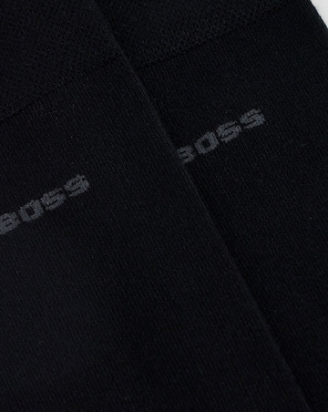 BOSS 2 Pack Bamboo Socks - Black