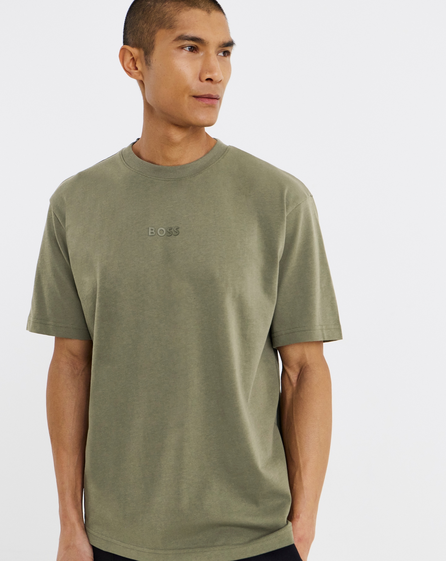 BOSS Centre Logo T-Shirt - Green