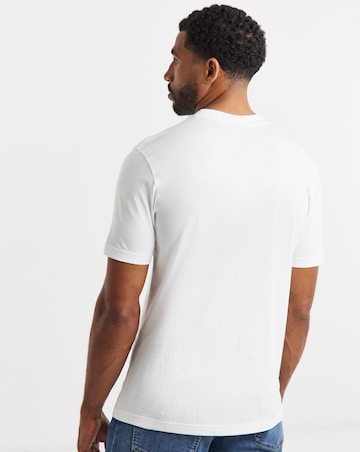 BOSS Short Sleeve Large Logo T-Shirt - White