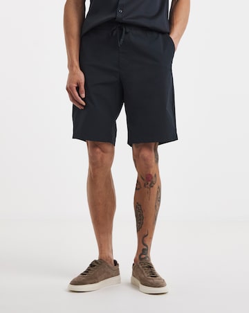 BOSS Flex Elasticated Shorts - Navy