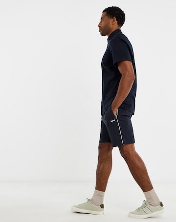 BOSS Pique Short - Navy