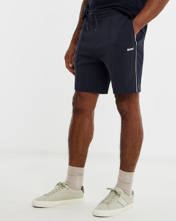 BOSS Pique Short - Navy